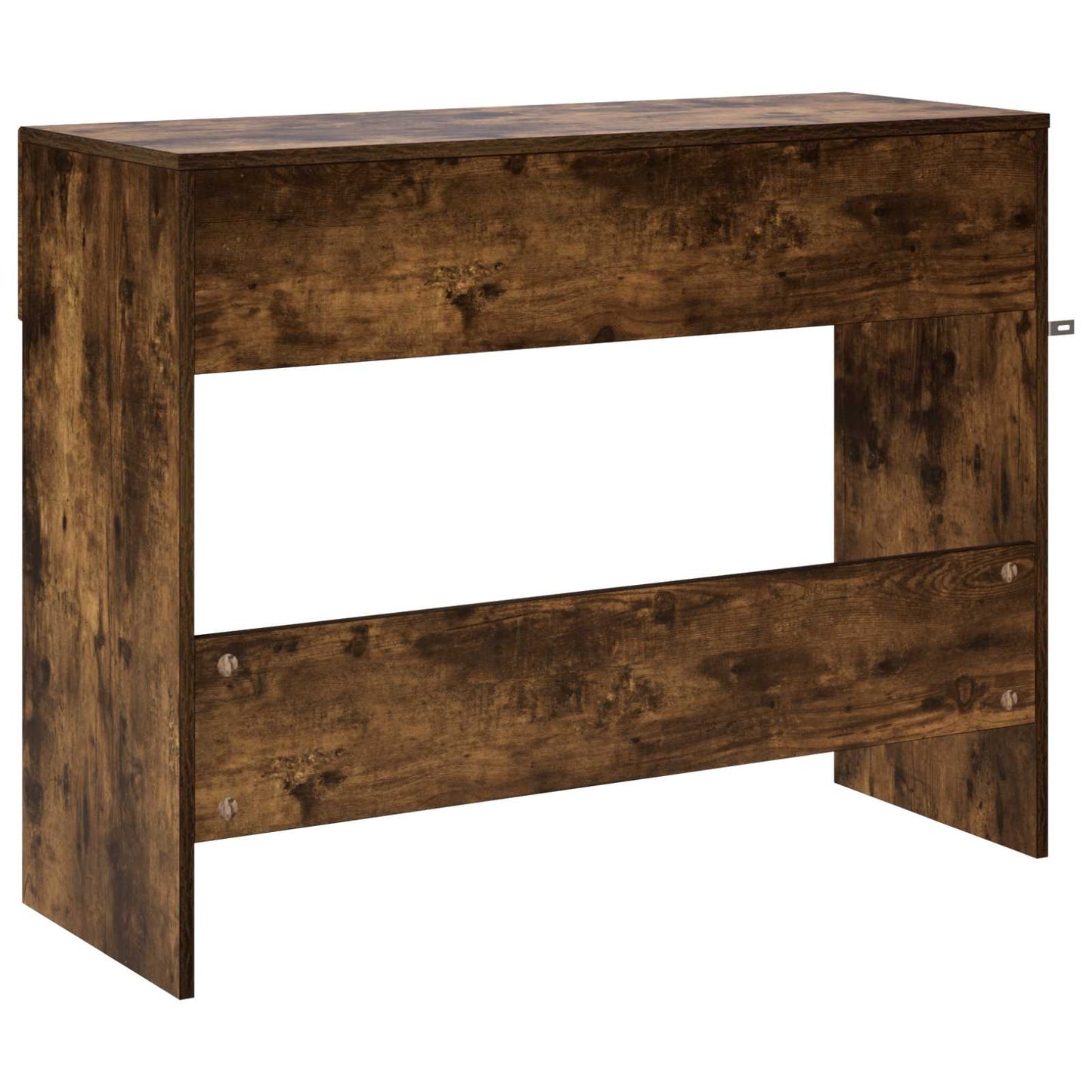 Konsolbord Røget eg 96,5 x 38 x 75 cm Konstrueret træ