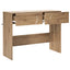 Konsolbord Artisan-eg 96,5 x 38 x 75 cm Konstrueret træ