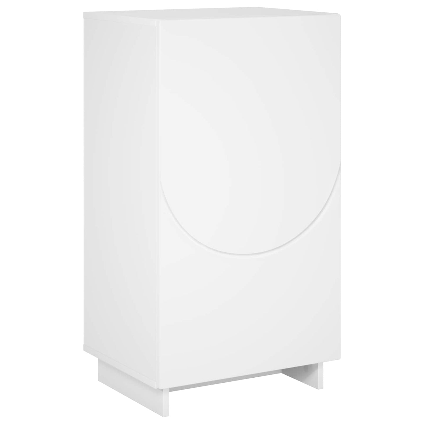 Sko skab 48 x 38 x 87,5 cm Konstrueret træ Hvid