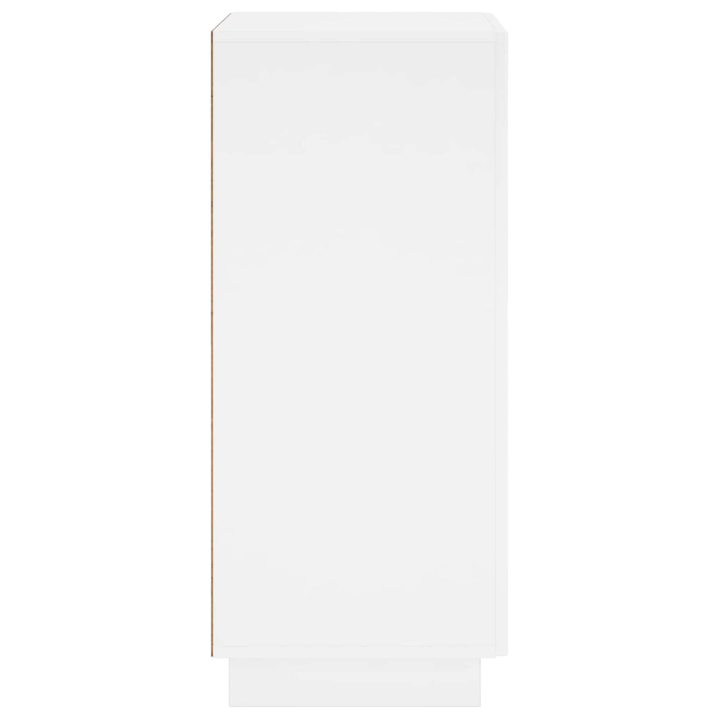 Sko skab 48 x 38 x 87,5 cm Konstrueret træ Hvid