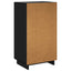 Sko skab 48 x 38 x 87,5 cm Konstrueret træ Sort