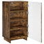 Sko skab 48 x 38 x 87,5 cm Konstrueret træ Røget eg