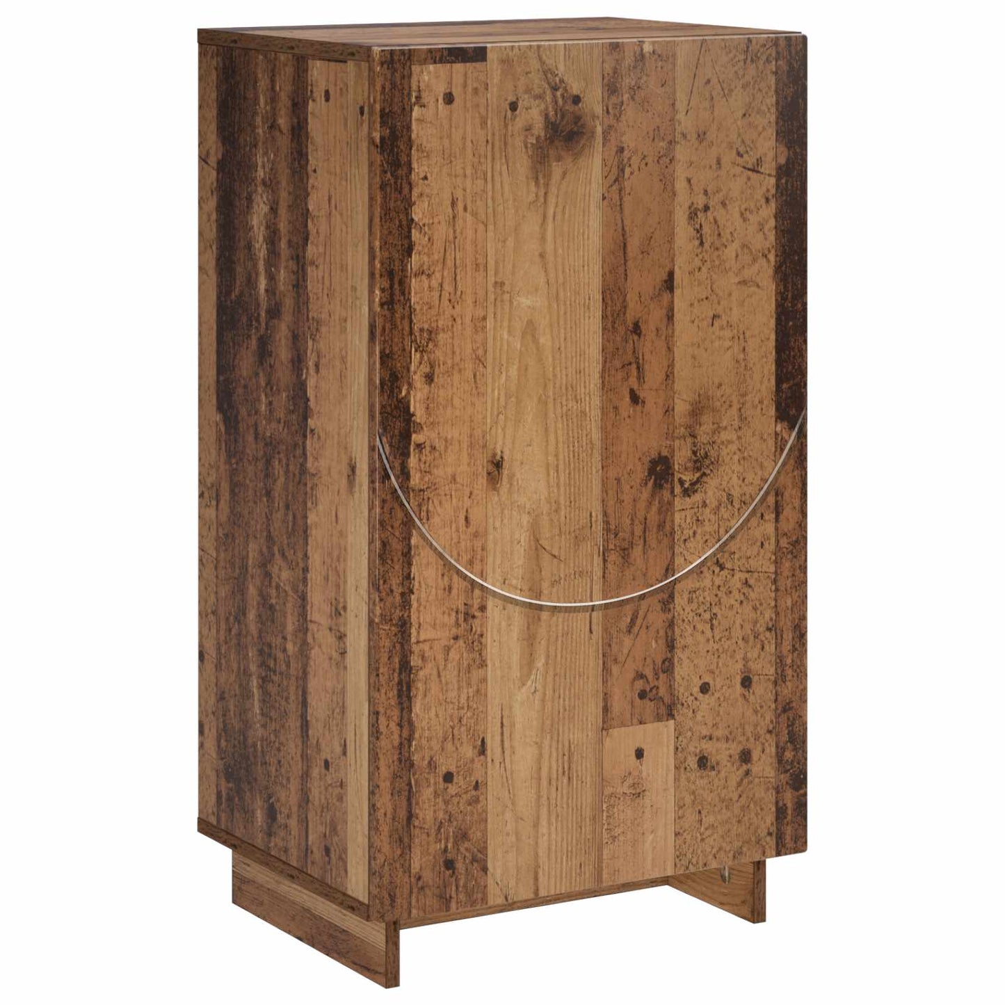 Sko skab 48 x 38 x 87,5 cm Konstrueret træ Gammelt træ