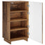 Sko skab 48 x 38 x 87,5 cm Konstrueret træ Gammelt træ