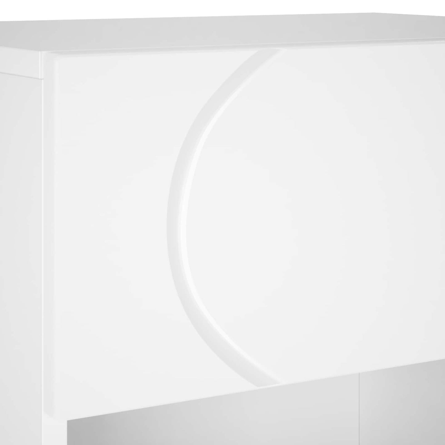 Sko skab 48 x 38 x 87,5 cm Konstrueret træ Hvid