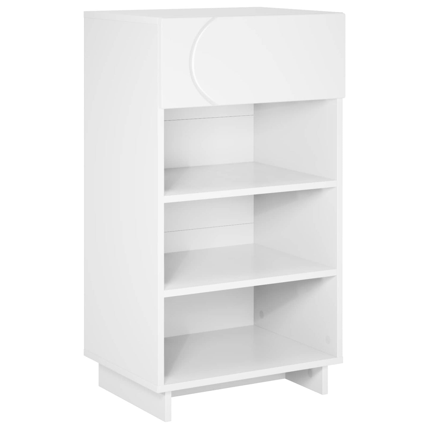 Sko skab 48 x 38 x 87,5 cm Konstrueret træ Hvid