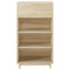 Sko skab 48 x 38 x 87,5 cm Konstrueret træ Sonoma-eg