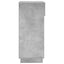 Sko skab 48 x 38 x 87,5 cm Konstrueret træ Betongrå