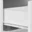 Sko skab 48 x 38 x 87,5 cm Konstrueret træ Hvid højglans