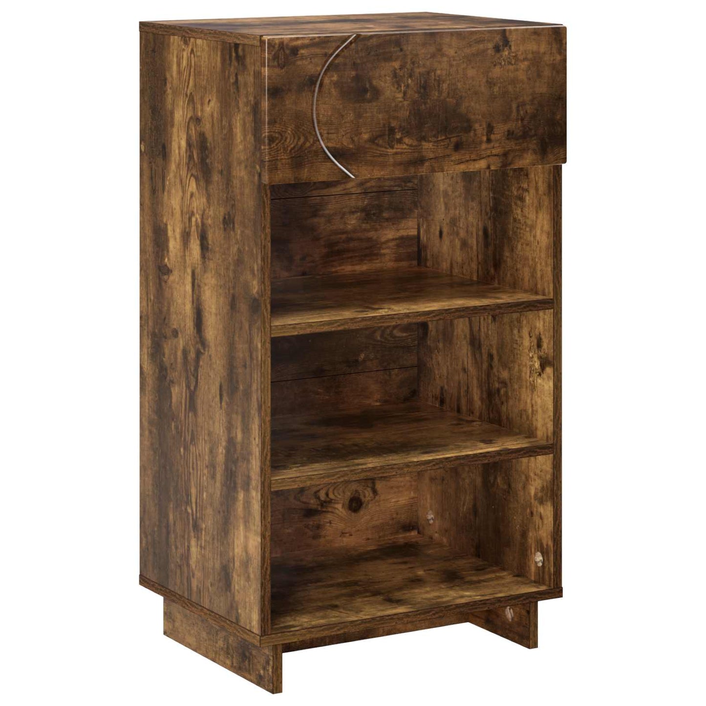 Sko skab 48 x 38 x 87,5 cm Konstrueret træ Røget eg