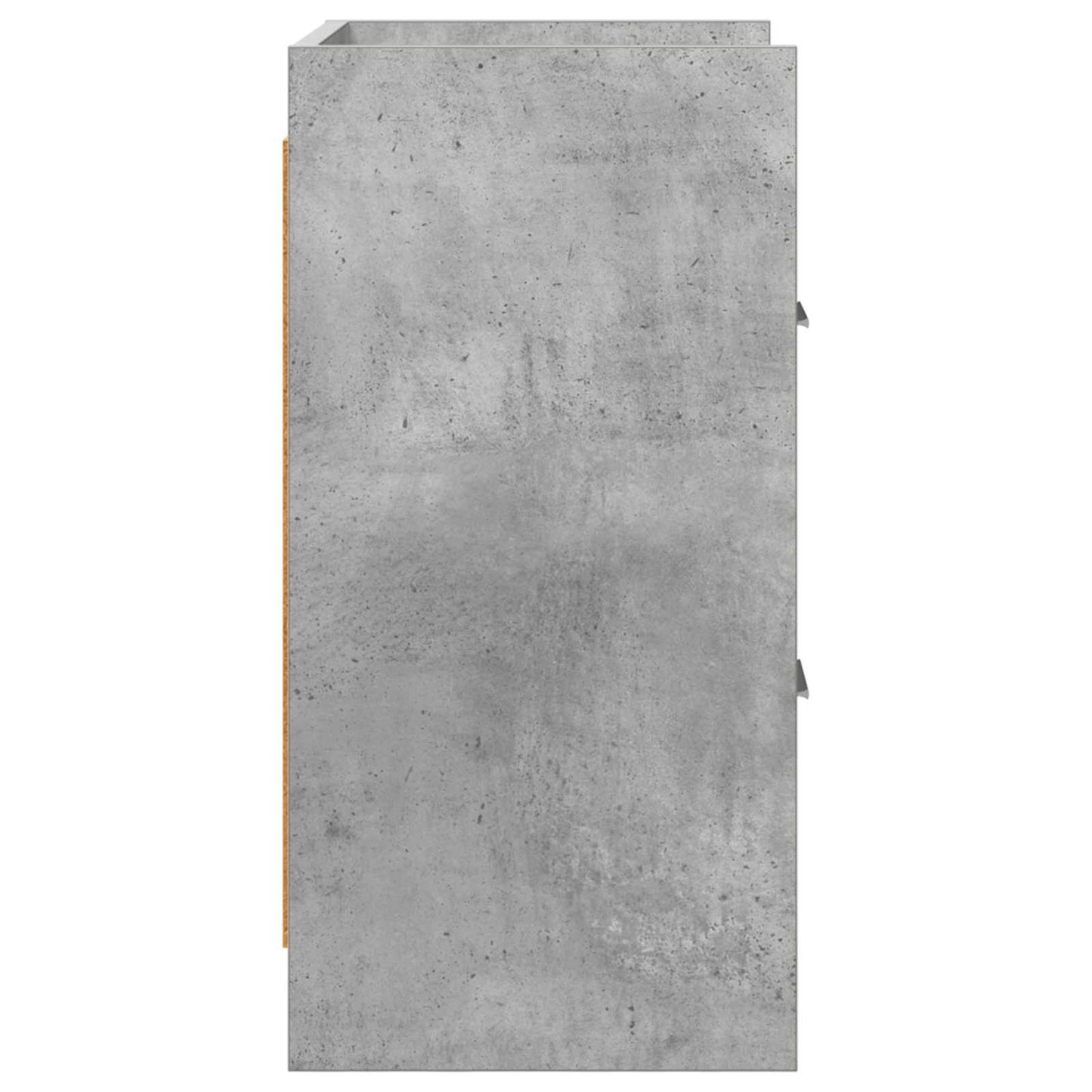 Sengeborde 2 pcs Betongrå 40 x 30 x 60 cm Konstrueret træ