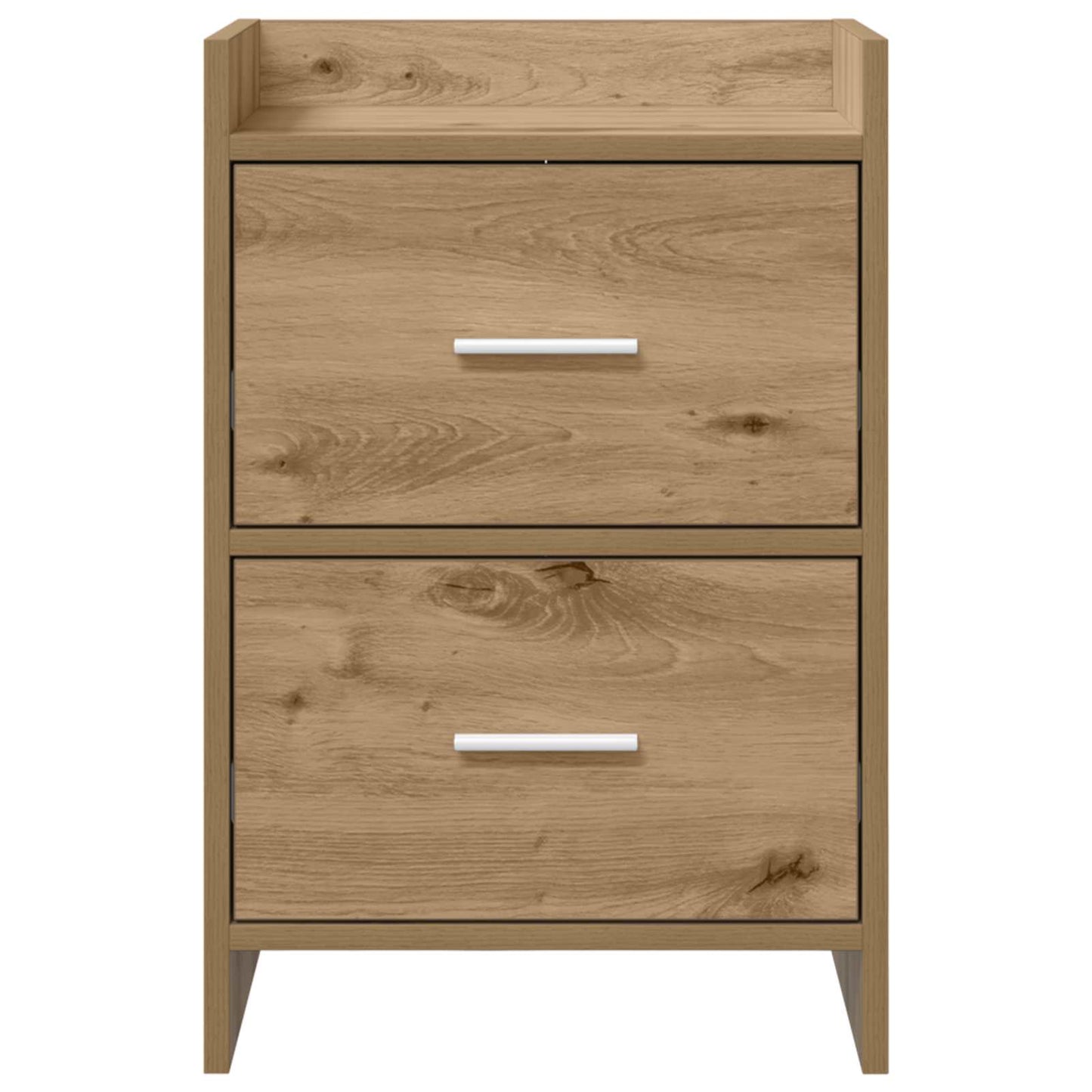 Sengeborde 2 stk. Artisan-eg 40 x 30 x 60 cm Konstrueret træ