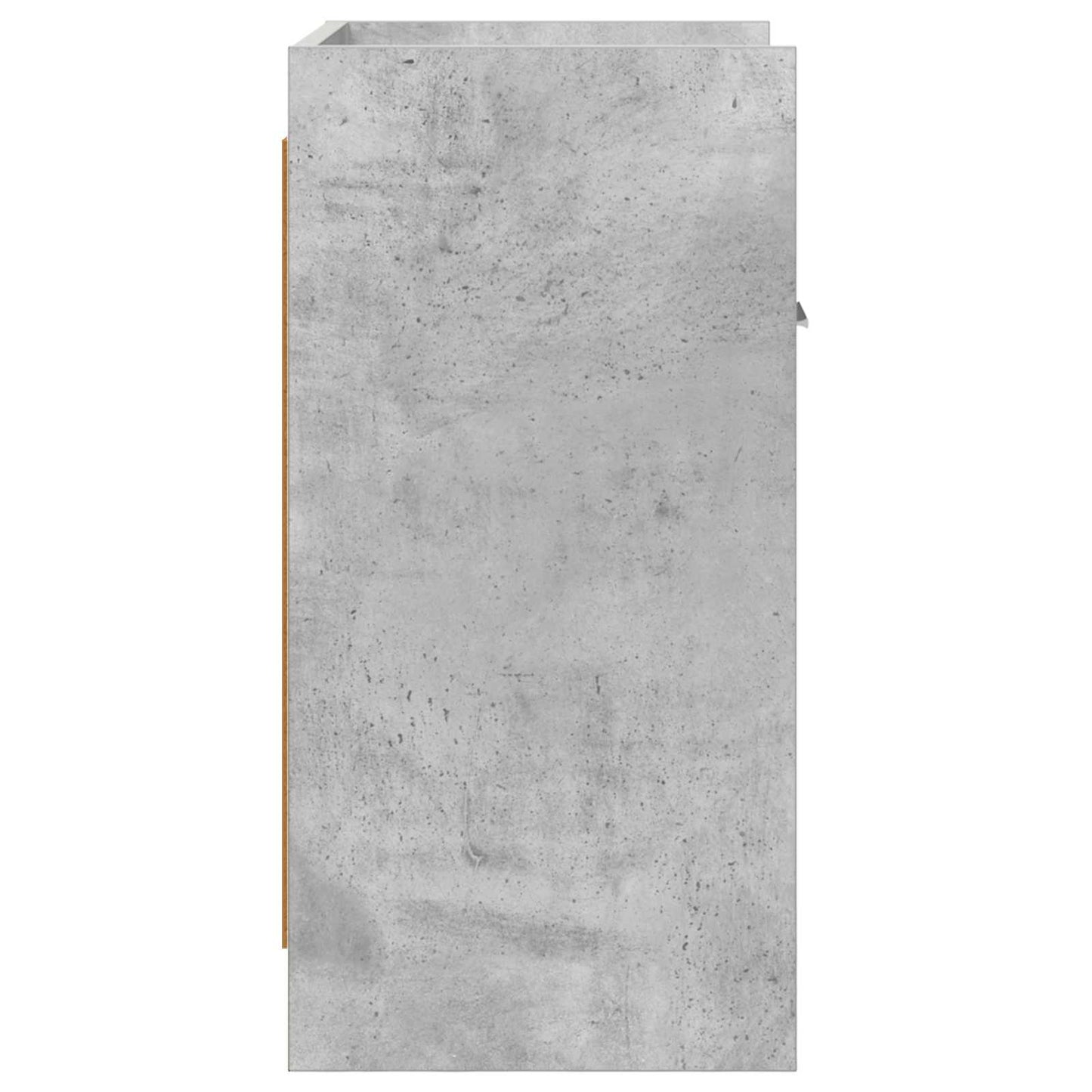 Sengeborde 2 pcs Betongrå 40 x 30 x 60 cm Konstrueret træ