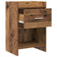 Sengeborde 2 pcs Gammelt træ 40 x 30 x 60 cm Konstrueret træ