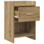 Sengeborde 2 pcs Artisan-eg 40 x 30 x 60 cm Konstrueret træ