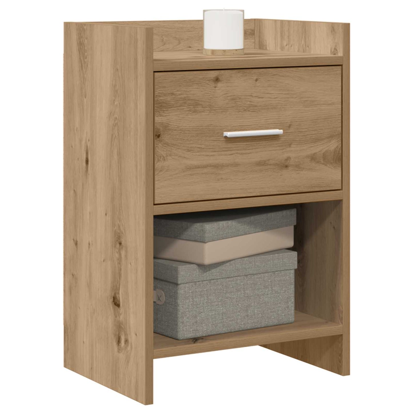Sengeborde 2 pcs Artisan-eg 40 x 30 x 60 cm Konstrueret træ
