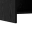 Sengeborde 2 pcs Sort eg 40 x 30 x 60 cm Konstrueret træ