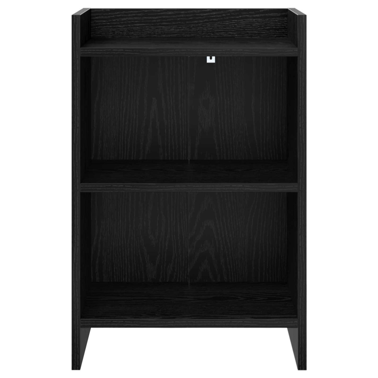 Sengeborde 2 pcs Sort eg 40 x 30 x 60 cm Konstrueret træ