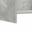 Sengeborde 2 pcs Betongrå 40 x 30 x 60 cm Konstrueret træ
