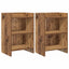 Sengeborde 2 pcs Gammelt træ 40 x 30 x 60 cm Konstrueret træ