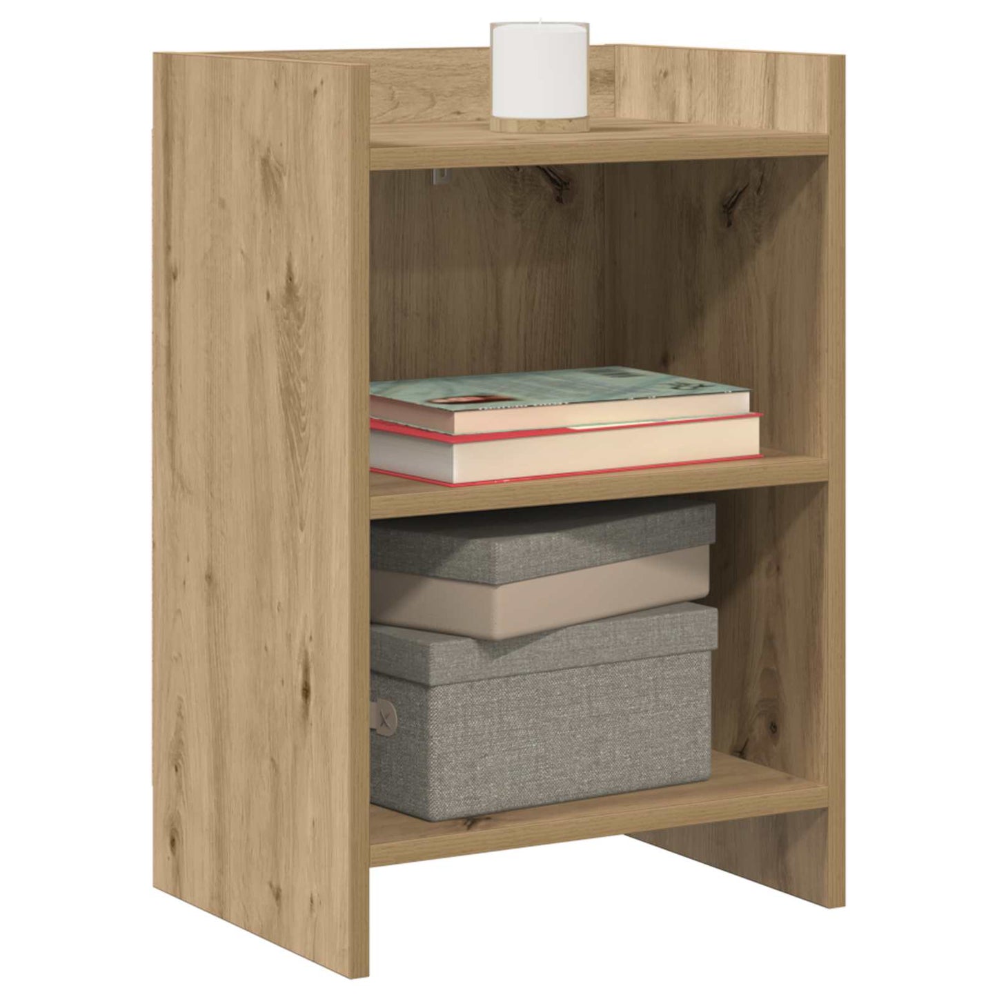 Sengeborde 2 pcs Artisan-eg 40 x 30 x 60 cm Konstrueret træ