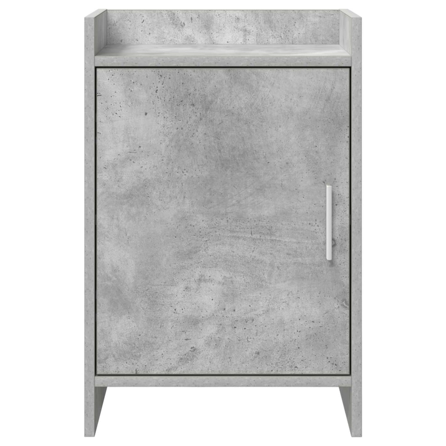 Sengeborde 2 pcs Betongrå 40 x 30 x 60 cm Konstrueret træ