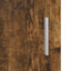 Sengeborde 2 pcs Røget eg 40 x 30 x 60 cm Konstrueret træ