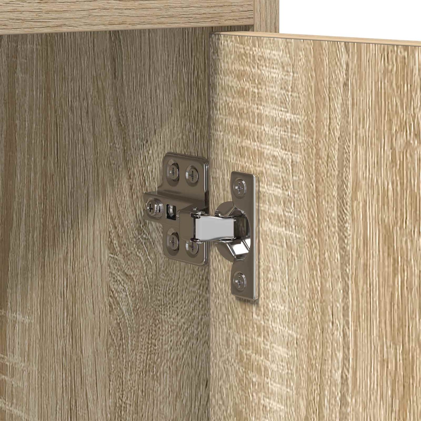 Sengeborde 2 pcs Sonoma-eg 40 x 36 x 60 cm Konstrueret træ