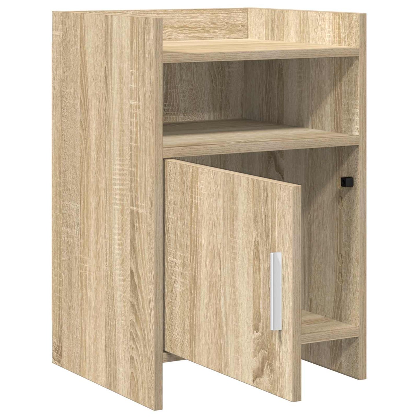 Sengeborde 2 stk. Sonoma-eg 40 x 36 x 60 cm Konstrueret træ