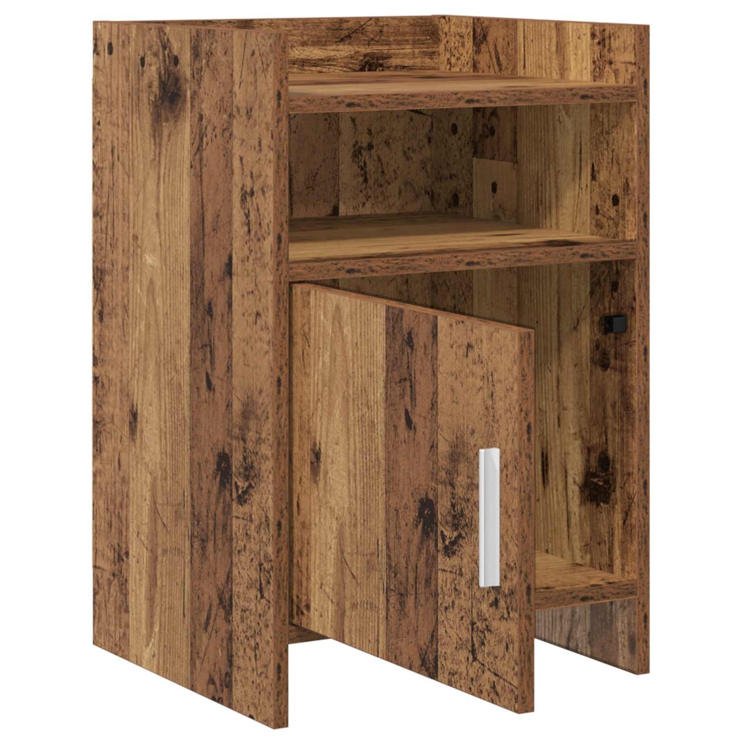 Sengeborde 2 pcs Gammelt træ 40 x 36 x 60 cm Konstrueret træ