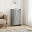 Sideboard Grå Sonoma 40 x 36 x 80 cm Konstrueret træ