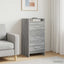 Sideboard Grå Sonoma 40 x 36 x 80 cm Konstrueret træ
