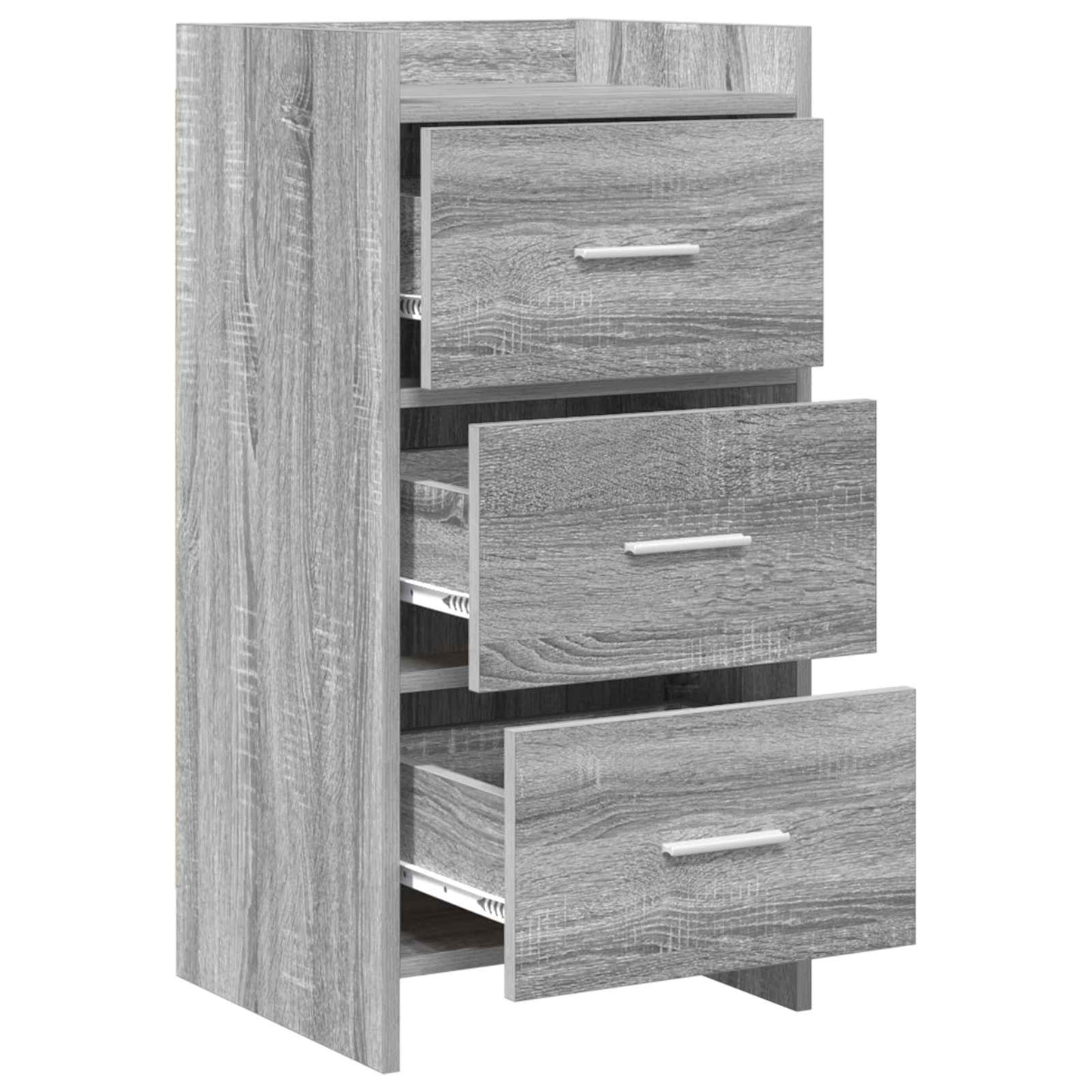 Sideboard Grå Sonoma 40 x 36 x 80 cm Konstrueret træ
