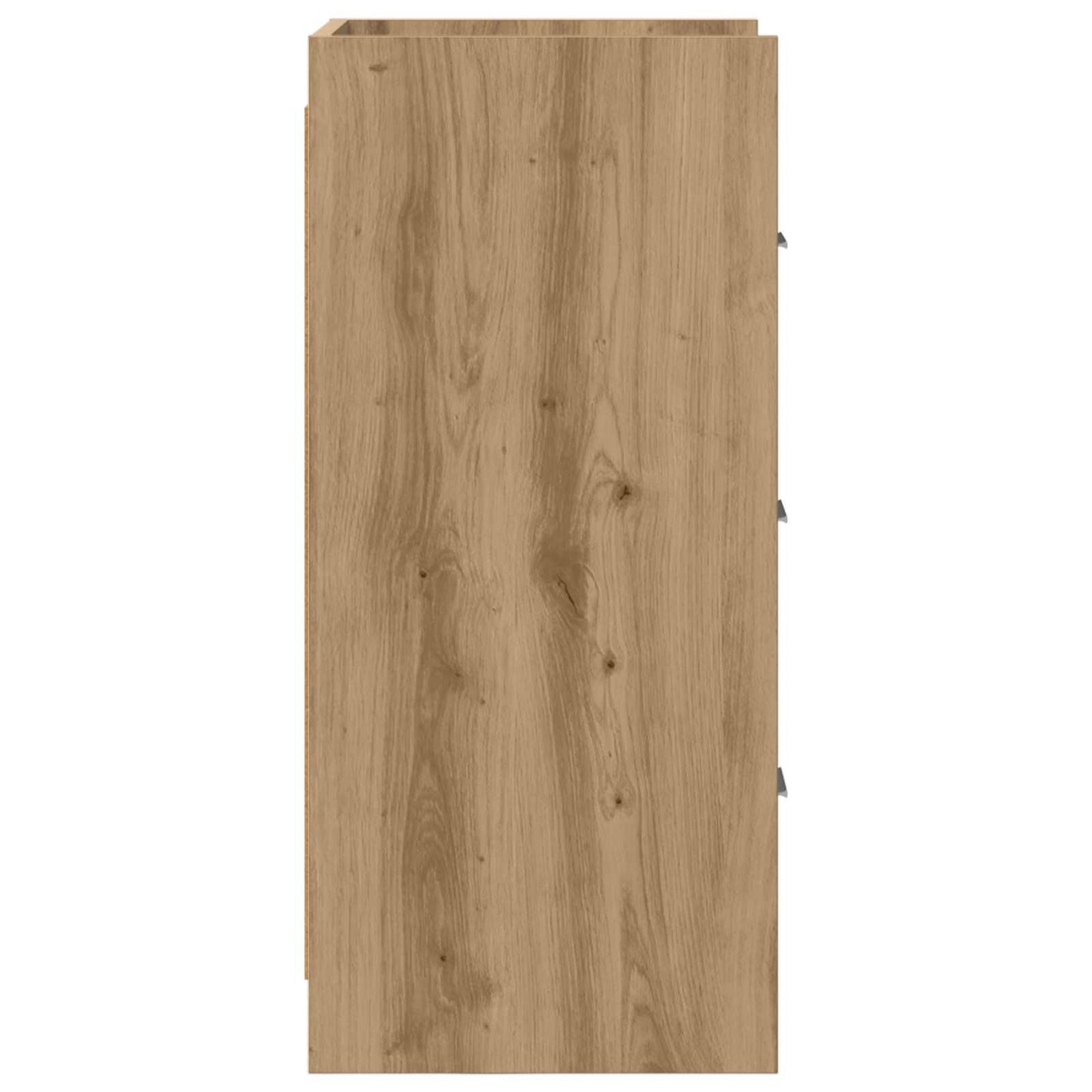 Sideboard Artisan-eg 40 x 36 x 80 cm Konstrueret træ