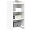 Sideboard Hvid 40 x 36 x 80 cm Konstrueret træ