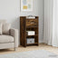 Sideboard Røget eg 40 x 36 x 80 cm Konstrueret træ