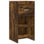 Sideboard Røget eg 40 x 36 x 80 cm Konstrueret træ