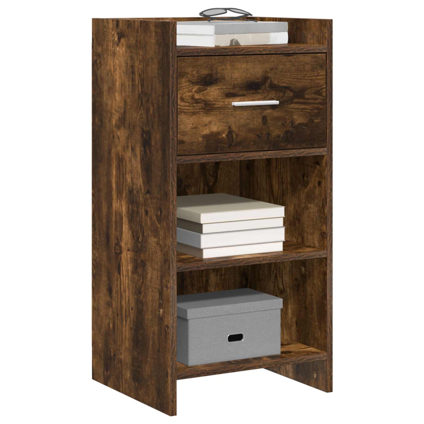 Sideboard Røget eg 40 x 36 x 80 cm Konstrueret træ