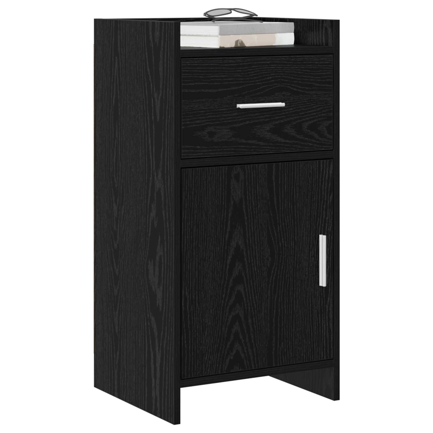 Sideboard Sort eg 40 x 36 x 80 cm Konstrueret træ