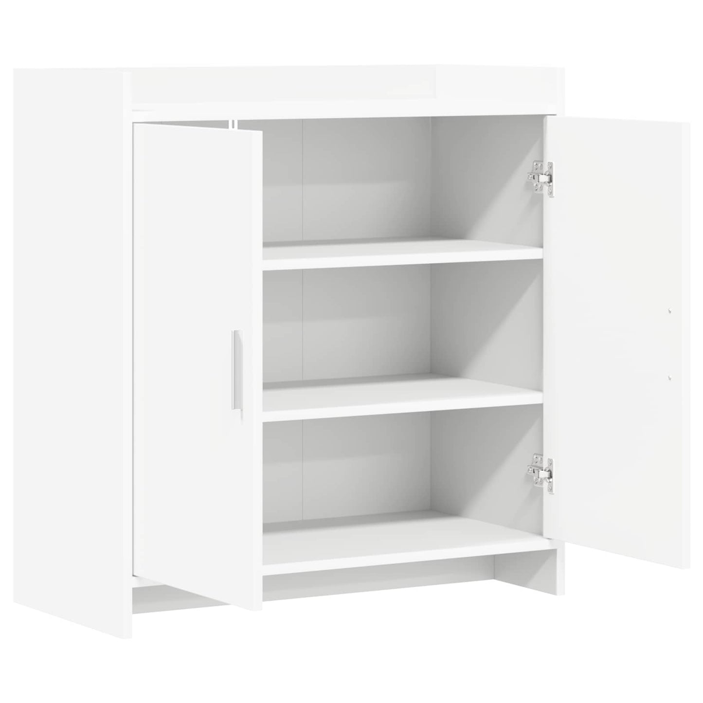 Sideboard Hvid 72 x 36 x 80 cm Konstrueret træ