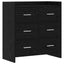 Sideboard Sort eg 75 x 33 x 80 cm Konstrueret træ