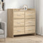 Sideboard Sonoma-eg 75 x 33 x 80 cm Konstrueret træ