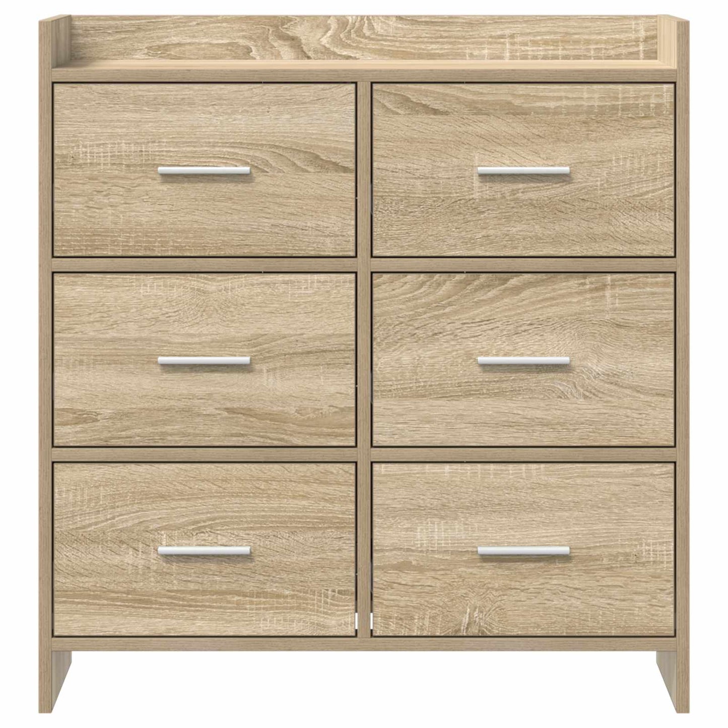 Sideboard Sonoma-eg 75 x 33 x 80 cm Konstrueret træ
