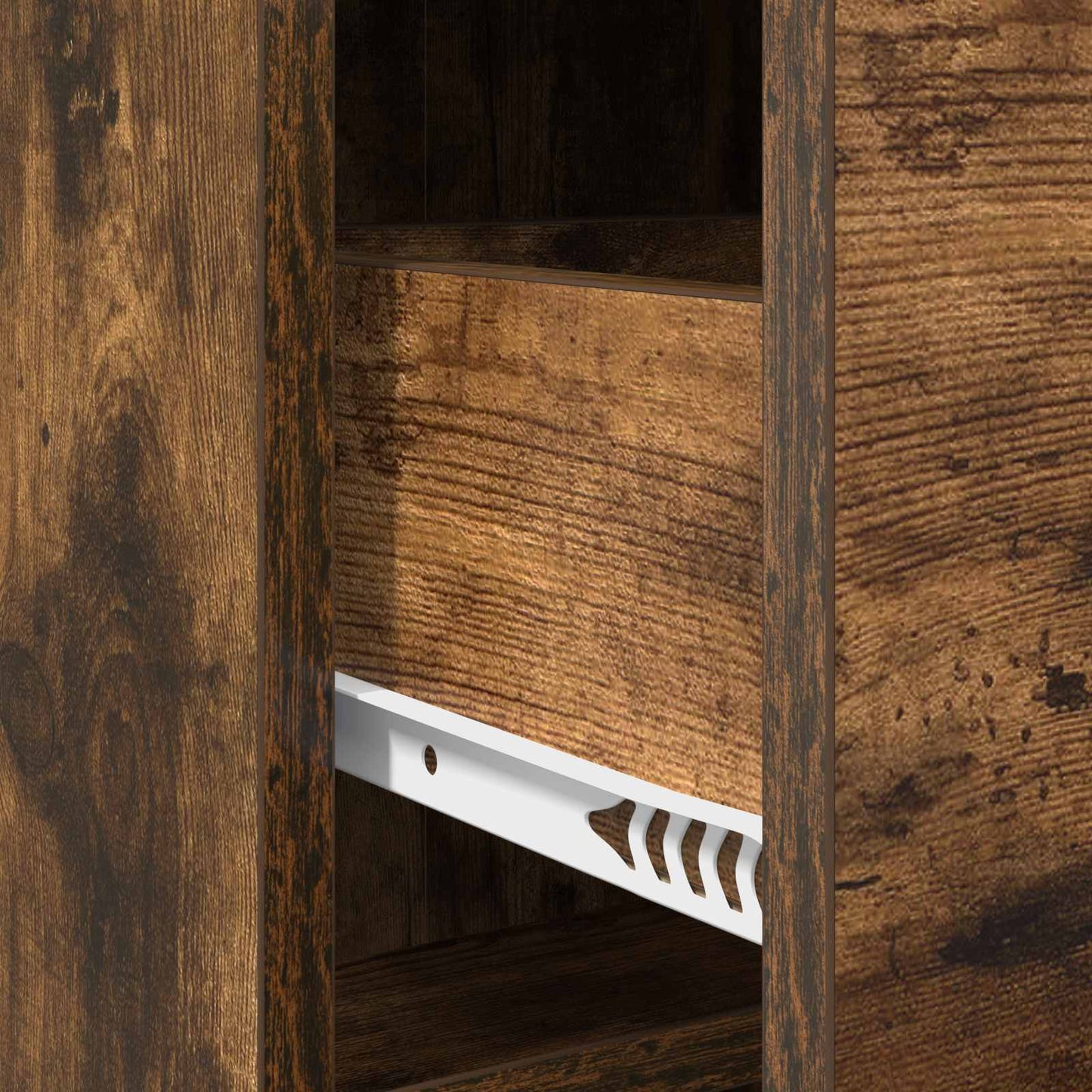 Sideboard Røget eg 75 x 33 x 80 cm Konstrueret træ