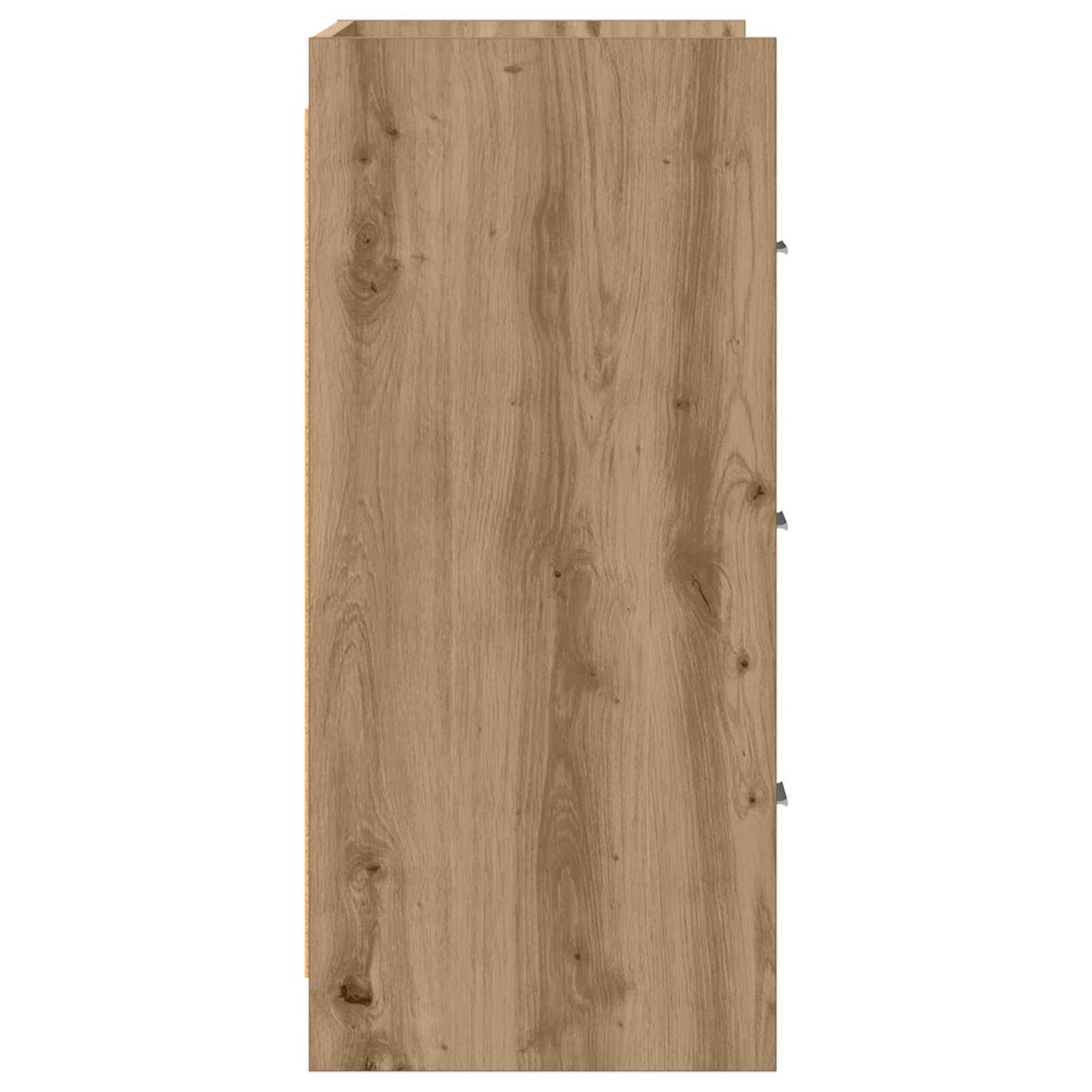 Sideboard Artisan-eg 75 x 33 x 80 cm Konstrueret træ