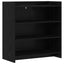 Sideboard Sort eg 75 x 36 x 80 cm Konstrueret træ