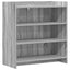 Sideboard Grå Sonoma 75 x 36 x 80 cm Konstrueret træ