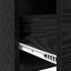 Sideboard Sort eg 75 x 36 x 80 cm Konstrueret træ