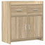 Sideboard Sonoma-eg 75 x 36 x 80 cm Konstrueret træ