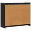 Sideboard Sort eg 98,5 x 33 x 80 cm Konstrueret træ